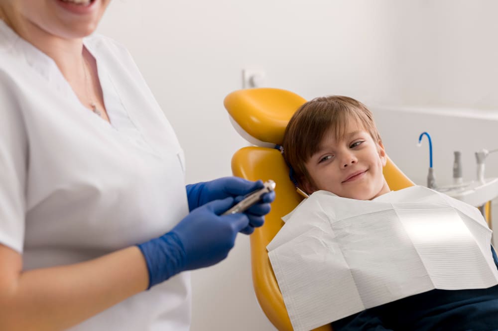 La salud dental es básica en la infancia.